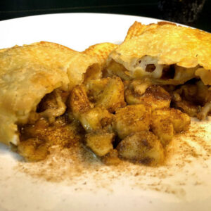 Pastel de Banana com canela