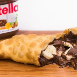 Pastel de Nutela com banana