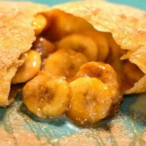 Pastel Doce de leite com banana
